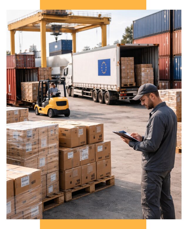 Доставка грузов из Европы от 12478 р., логистика СетСервис-Нкб