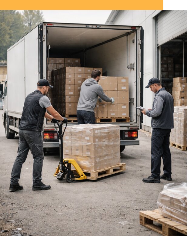 Автоперевозки из Европы до двери по цене от 88383 руб/т