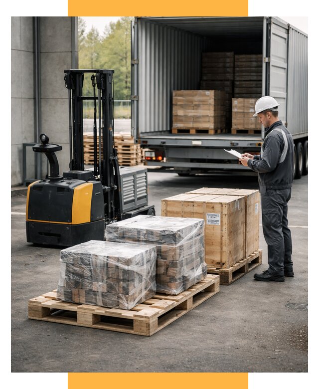 Доставка оборудования из Европы под ключ от 46791 р. | СетСервис-Нкб