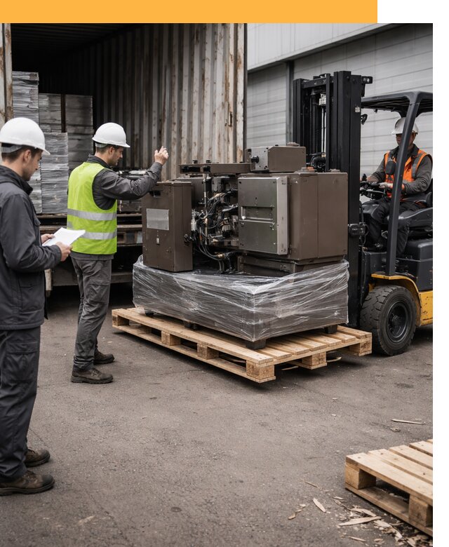 Доставка промышленного оборудования из Европы от 46791