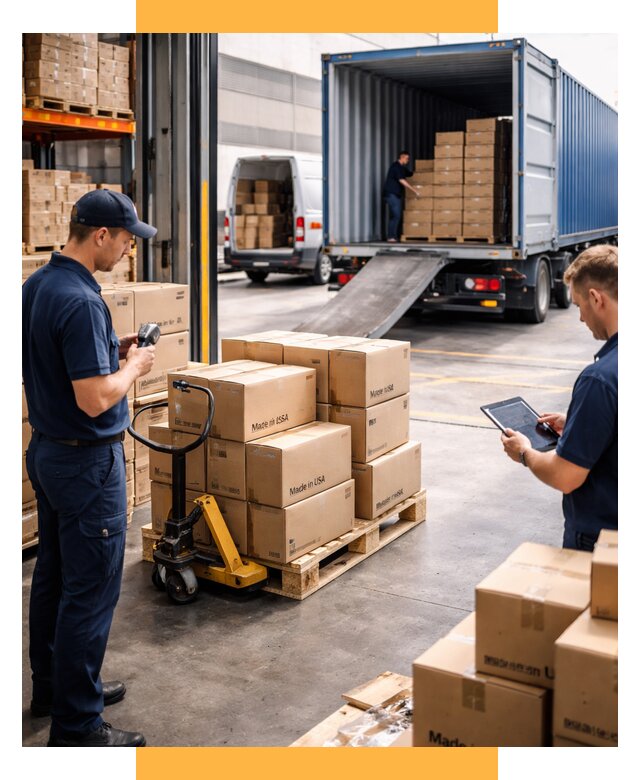 Доставка товаров из США и логистика от 36393 р., СетСервис-Нкб