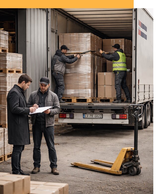 Автоперевозки из Латвии — международная доставка от 77985