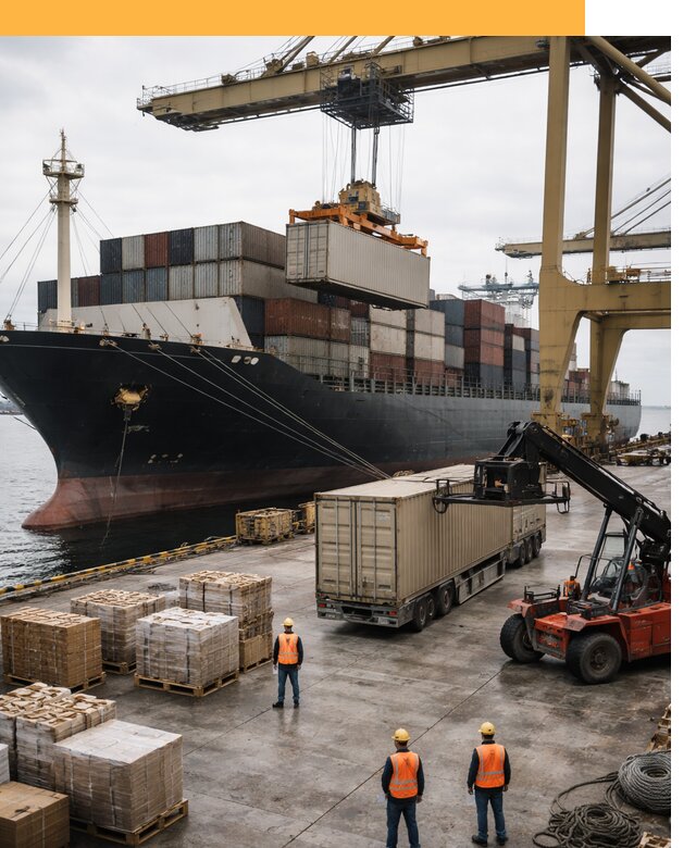 Морские перевозки из Индии: доставка FCL/LCL, таможня от 124776