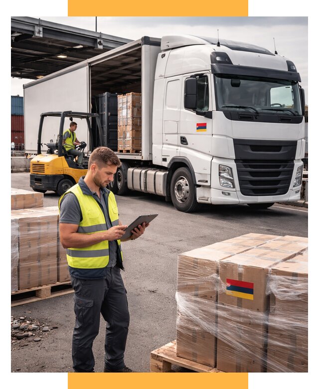 Автоперевозки из Армении от 98781 р. — услуги СетСервис-Нкб