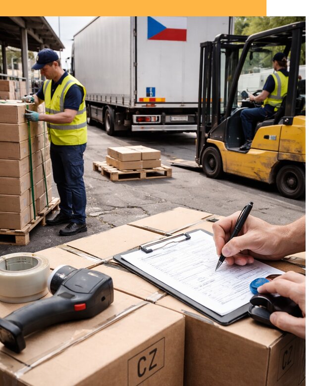 Доставка грузов в Чехию от 36393 руб, международные перевозки