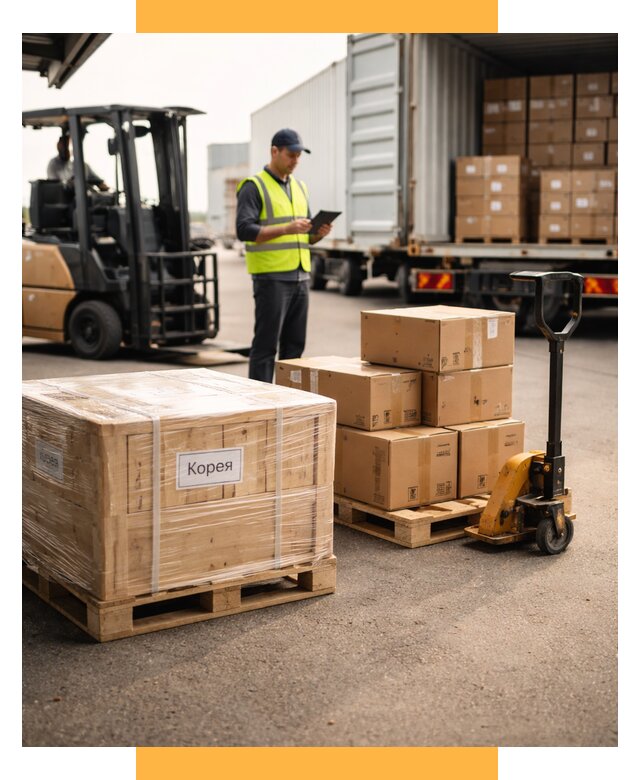 Доставка грузов в Корею из России от 36393 р. | СетСервис-Нкб