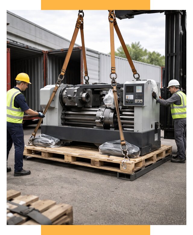 Перевозка станков и таможня от 62388 р. | СетСервис-Нкб логистика