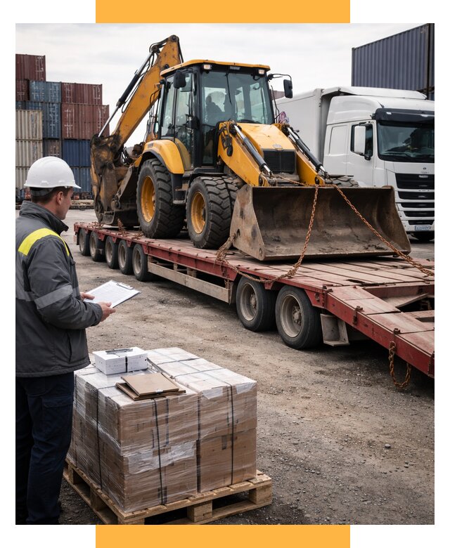 Международная перевозка спецтехники от 46791 р., СетСервис-Нкб