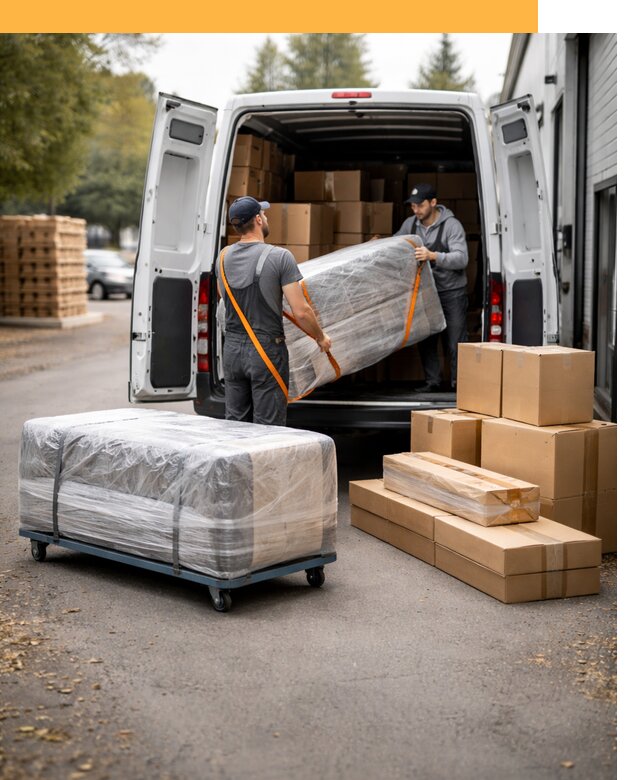 Перевозка мебели по России и за рубеж с таможней от 7799