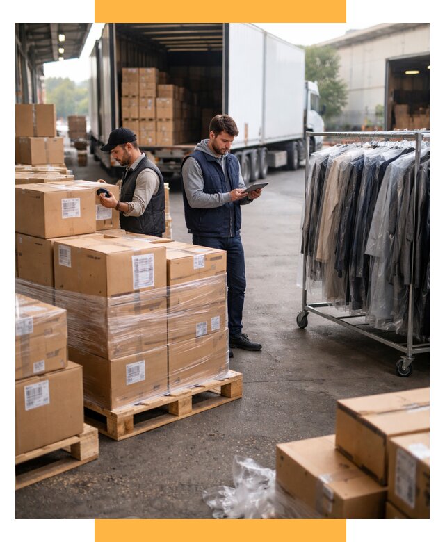 Перевозка и доставка одежды из Китая от 7799 р., СетСервис-Нкб