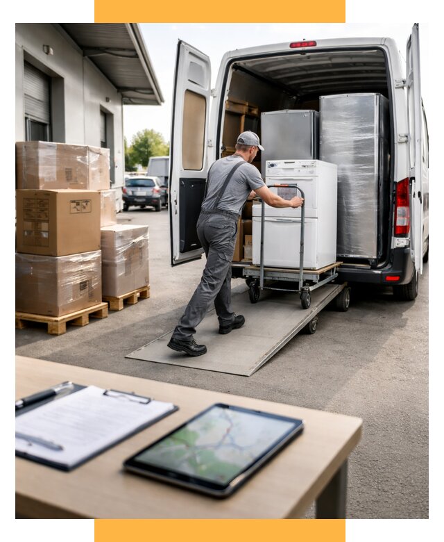 Перевозка бытовой техники от 6759 р. - логистика СетСервис-Нкб