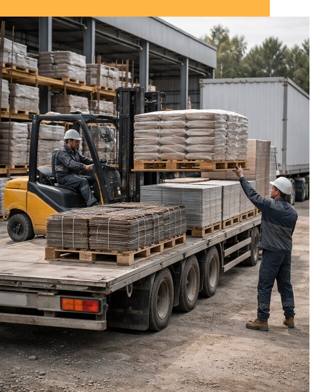 Перевозка строительных материалов по миру от 5719 руб