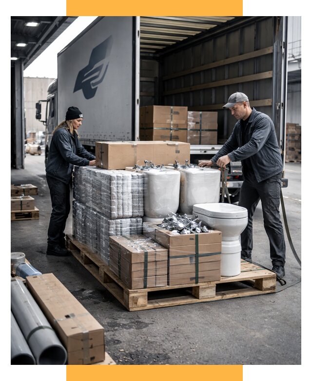 Перевозка сантехники под ключ от 1872 р. | СетСервис-Нкб