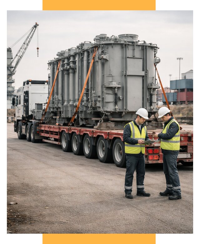 Перевозка негабаритных грузов под ключ от 124776 р., СетСервис-Нкб