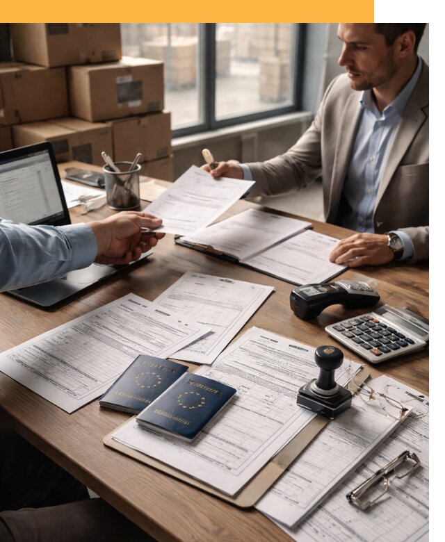 Таможенное оформление грузов из Европы от 8838 руб