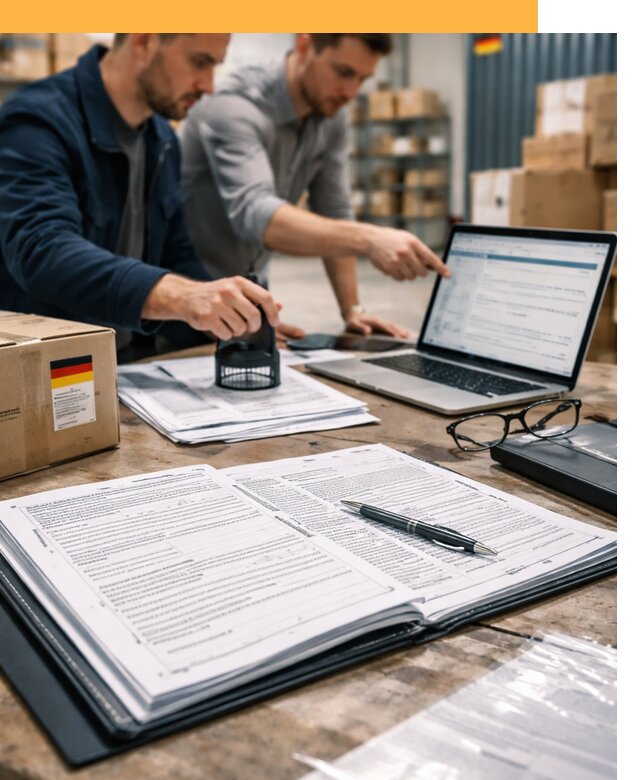 Таможенное оформление грузов из Германии от 9358 руб.