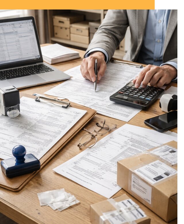 Определение таможенной стоимости от 3639 руб по всем видам грузов