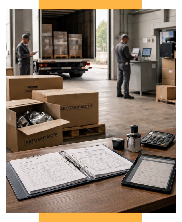 Таможенное оформление автозапчастей под ключ от 8838 р., СетСервис-Нкб